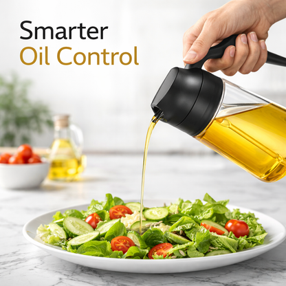 Purease 2-in-1 Oil Sprayer – Spray or Pour with Perfect Control