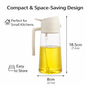 Purease 2-in-1 Oil Sprayer – Spray or Pour with Perfect Control