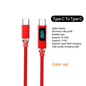 120W USB C to USB C Fast Charging Cable 6A PD Charger for iPhone Samsung