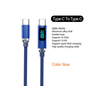 120W USB C to USB C Fast Charging Cable 6A PD Charger for iPhone Samsung