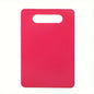Colorful plastic cutting board for fruit and vegetable chopping, available in multiple colours – Purease