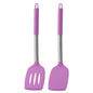 2PCS Silicone Spatula Set Stir Fry Turner Steak Flipper Kitchen Cooking Utensils