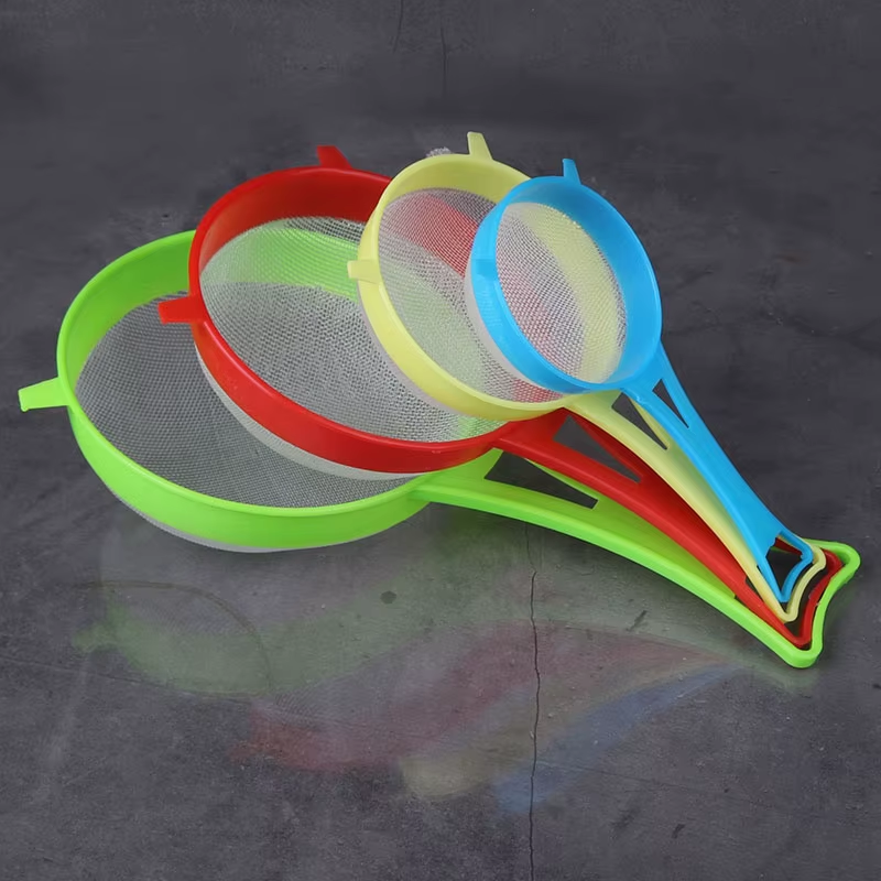 4-piece fine mesh strainer set for straining tea, juice, flour and soy milk – Purease