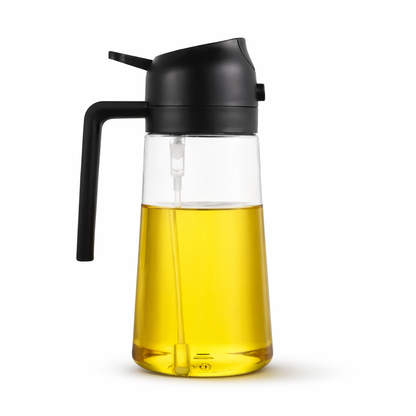 Purease 2-in-1 Oil Sprayer – Spray or Pour with Perfect Control