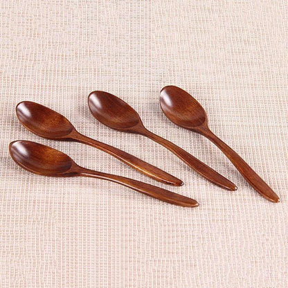Purease Small Wooden Spoons Set – BPA Free Coffee Tea Dessert Spoons