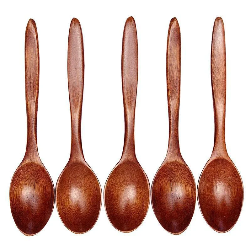 Purease Small Wooden Spoons Set – BPA Free Coffee Tea Dessert Spoons