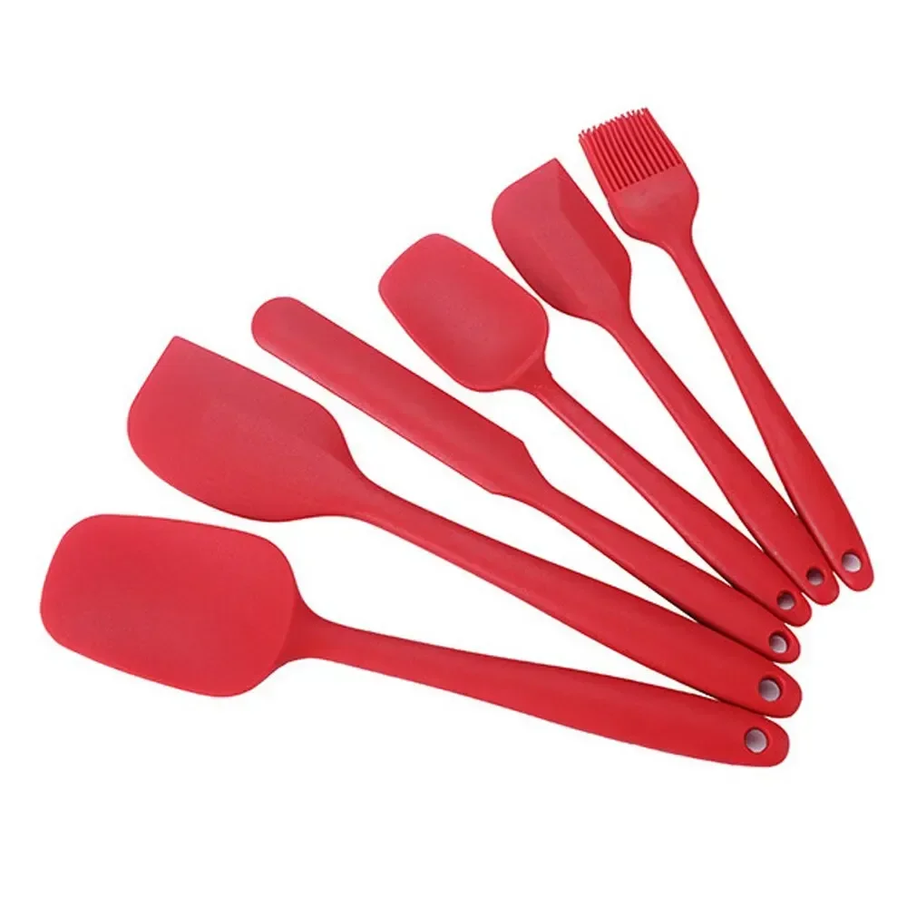 Purease 6-Piece Silicone Spatula Set – Non-Stick Cooking & Baking Utensils