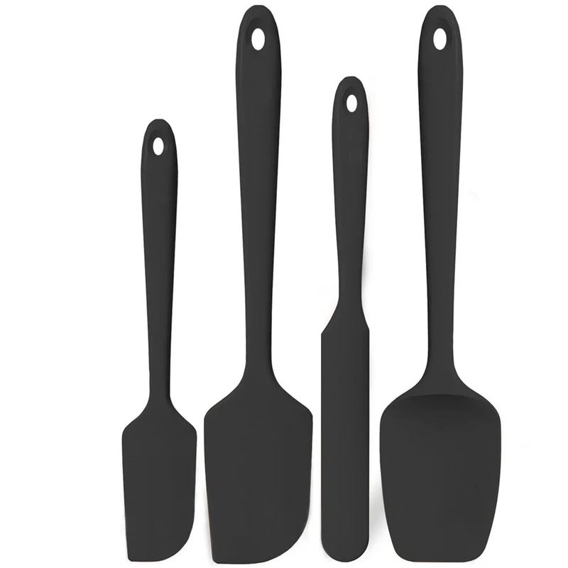 Silicone spatula set heat resistant to 600°F, non-stick safe kitchen and baking utensils – Purease