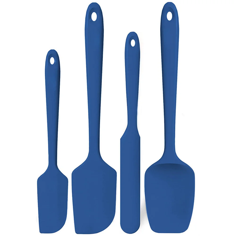 Silicone spatula set heat resistant to 600°F, non-stick safe kitchen and baking utensils – Purease