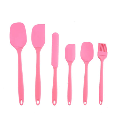 Purease 6-Piece Silicone Spatula Set – Non-Stick Cooking & Baking Utensils