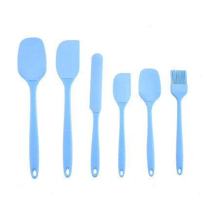 Purease 6-Piece Silicone Spatula Set – Non-Stick Cooking & Baking Utensils