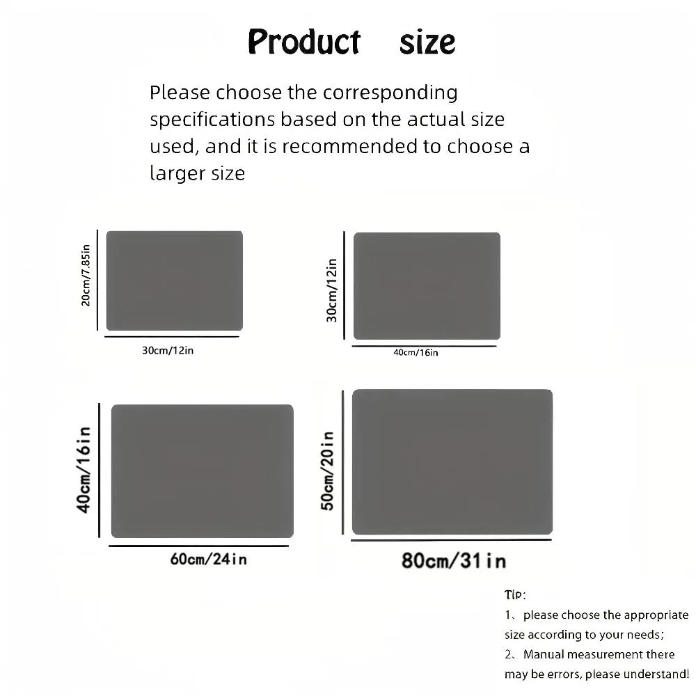 Purease Dish Drying Mat – Super Absorbent Non-Slip Kitchen Counter Pad