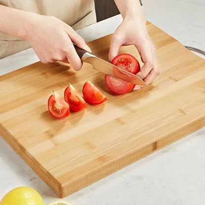 Purease Hangable Double-Sided Wooden Chopping & Serving Board