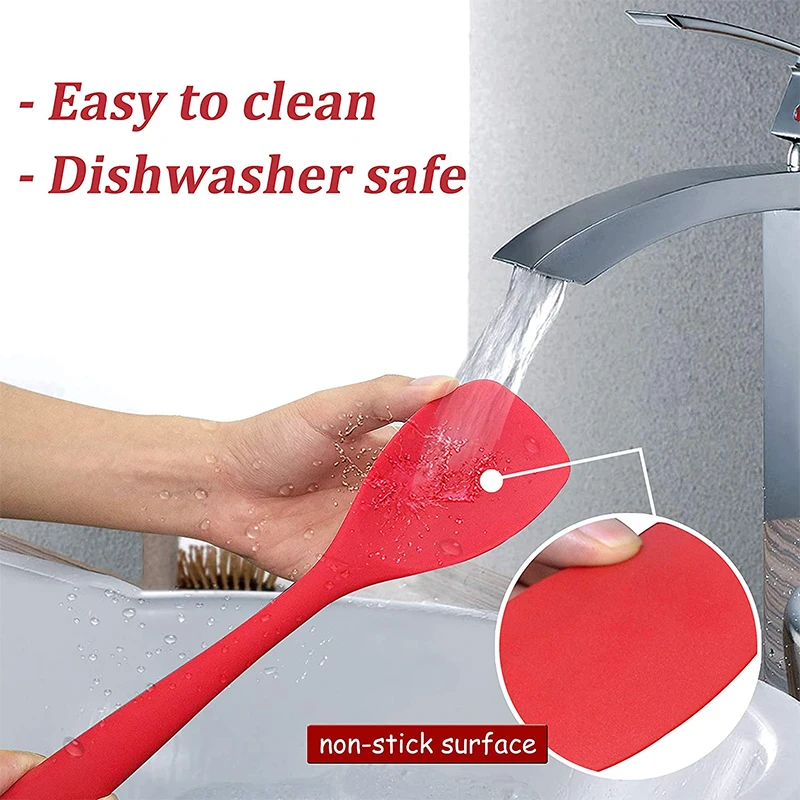 Purease Silicone Spoon Spatula – Heat Resistant Non-Stick Kitchen Tool