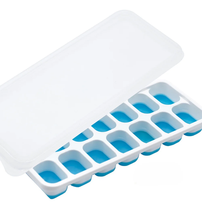 Silicone Ice Cube Tray – 14 Grid Large Square Ice Maker Mould