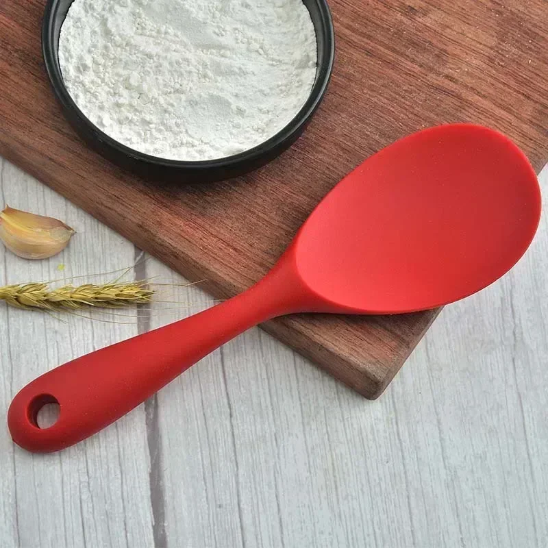 Purease Silicone Rice Spoon – Non-Stick Heat Resistant Kitchen Scoop