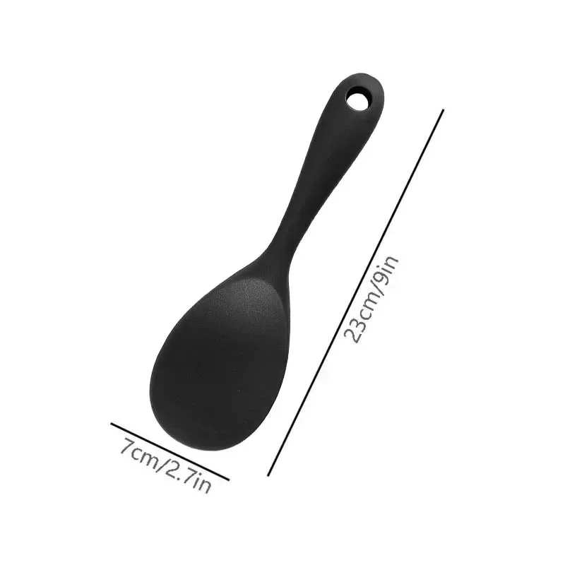 Purease Silicone Rice Spoon – Non-Stick Heat Resistant Kitchen Scoop