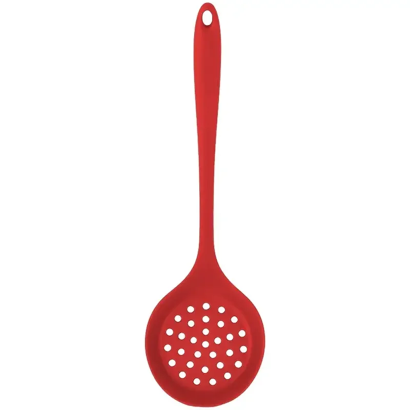 Purease Silicone Slotted Spoon – Heat Resistant Non-Stick Skimmer