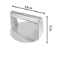 Purease Stainless Steel Smash Burger Press – Heavy Duty BBQ Patty Maker