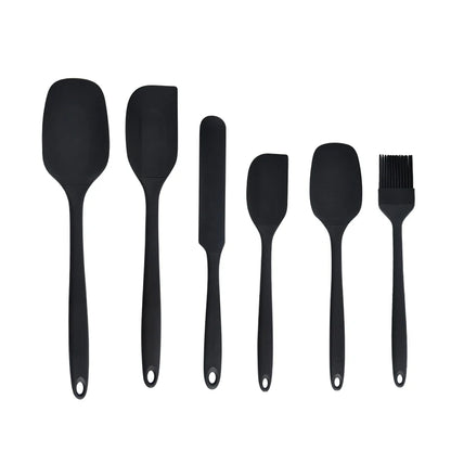 Purease 6-Piece Silicone Spatula Set – Non-Stick Cooking & Baking Utensils