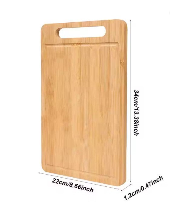 Purease Hangable Double-Sided Wooden Chopping & Serving Board
